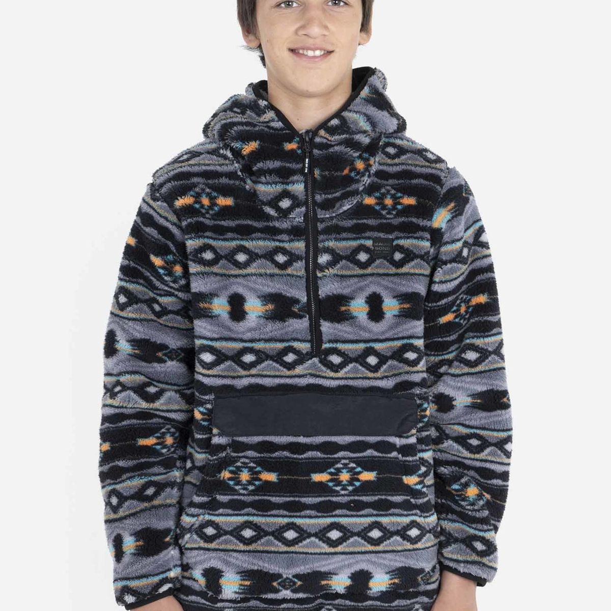 MAUI AND SONS - Poleron Juvenil 5O962 Gris Maui and Sons MAUI AND SONS