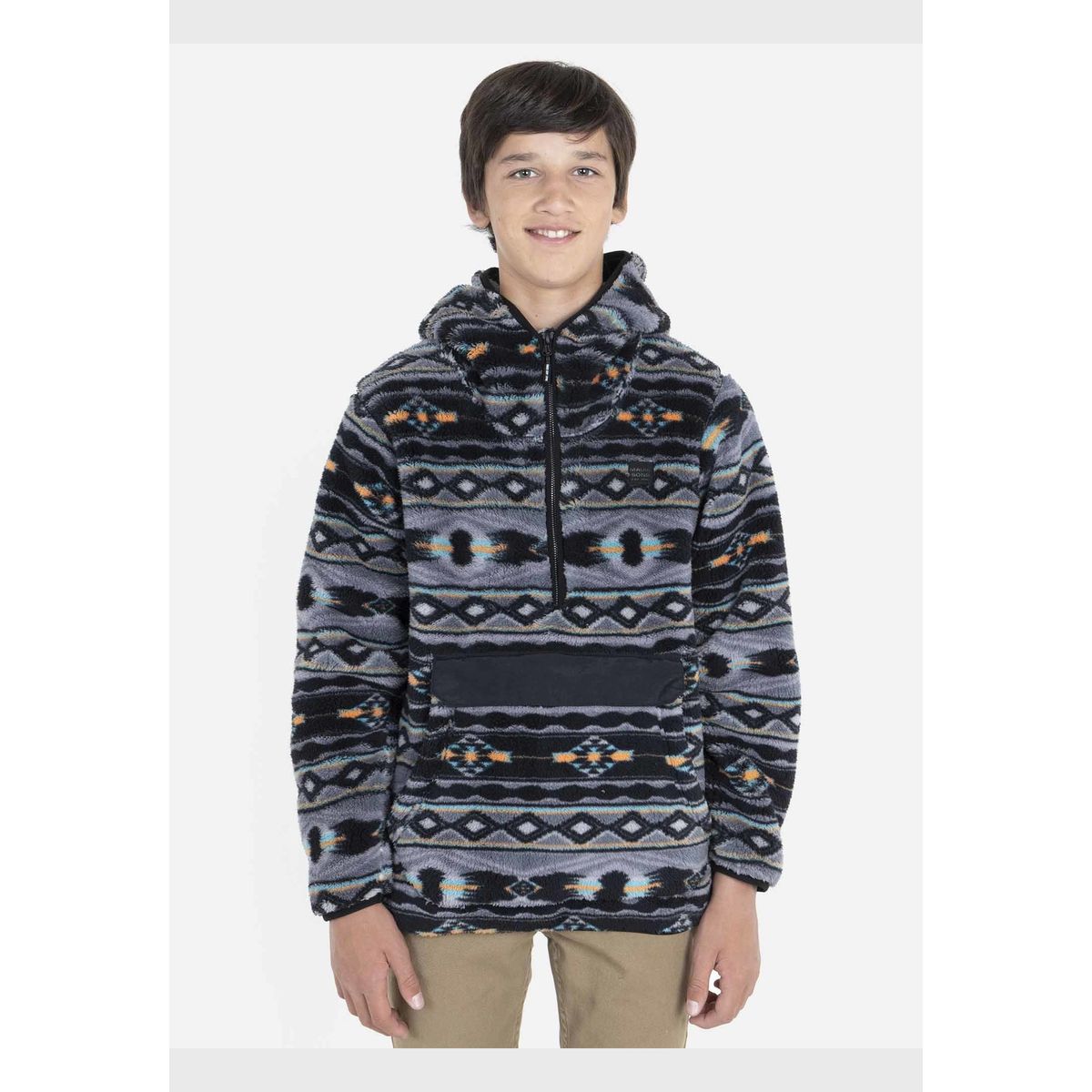 MAUI AND SONS - Poleron Juvenil 5O962 Gris Maui and Sons MAUI AND SONS