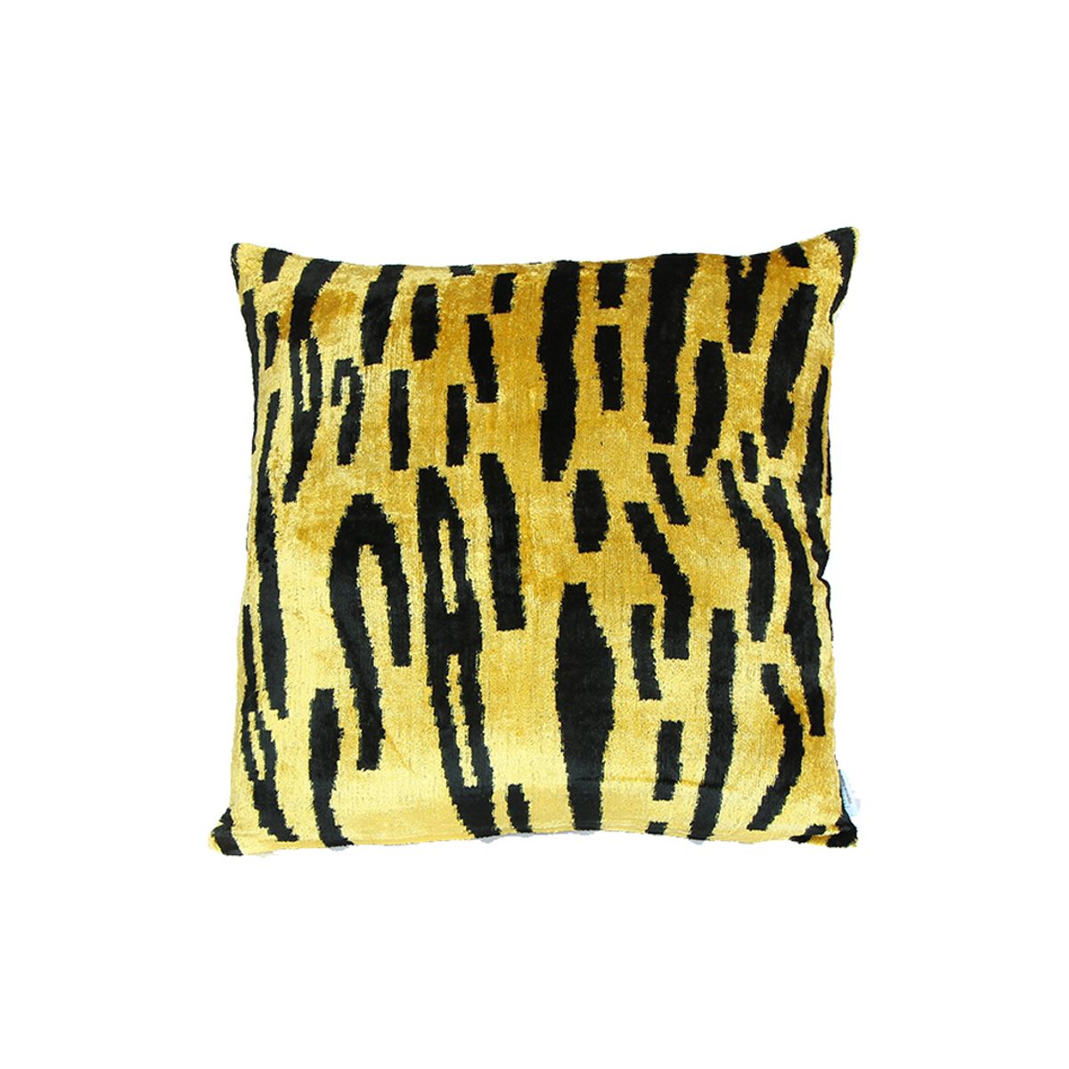 TURKUAZ - Cojín de terciopelo de seda 50x50 cms Corfú - Turquía