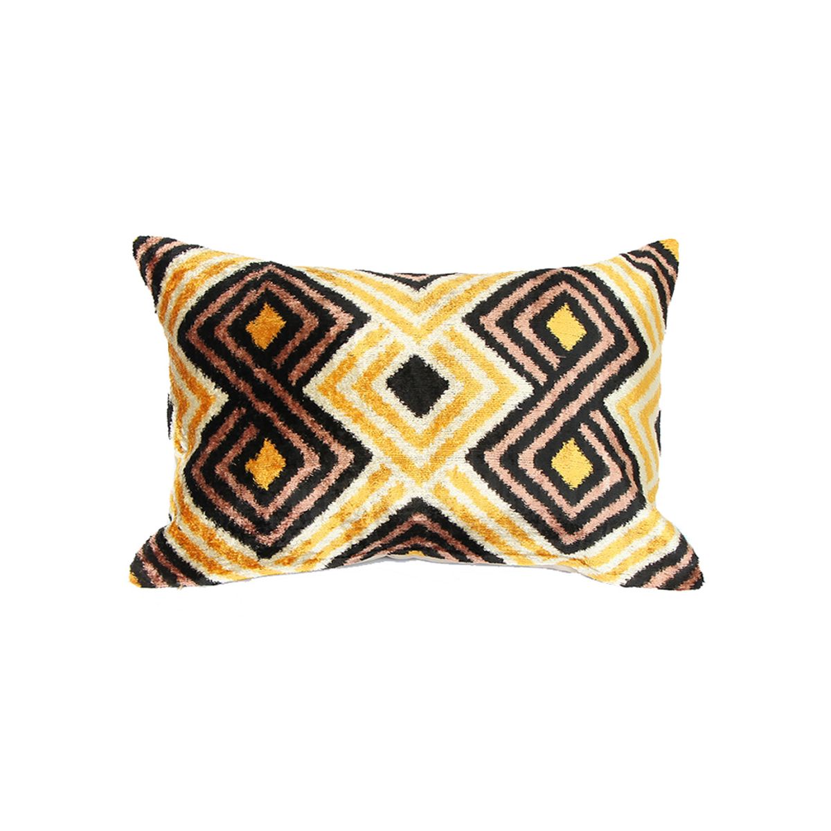 TURKUAZ - Cojín de terciopelo de seda 60x40 cms Corinto - Turquía