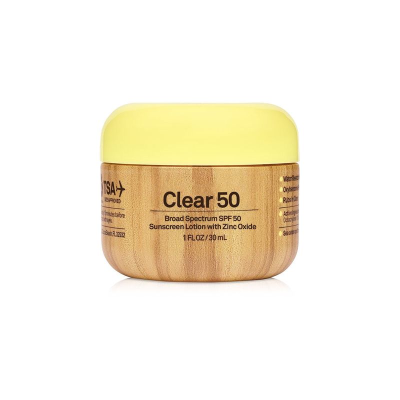 SUN BUM - Clear Zinc Pantalla Solar a Base de Mineral SPF 50 Sun Bum