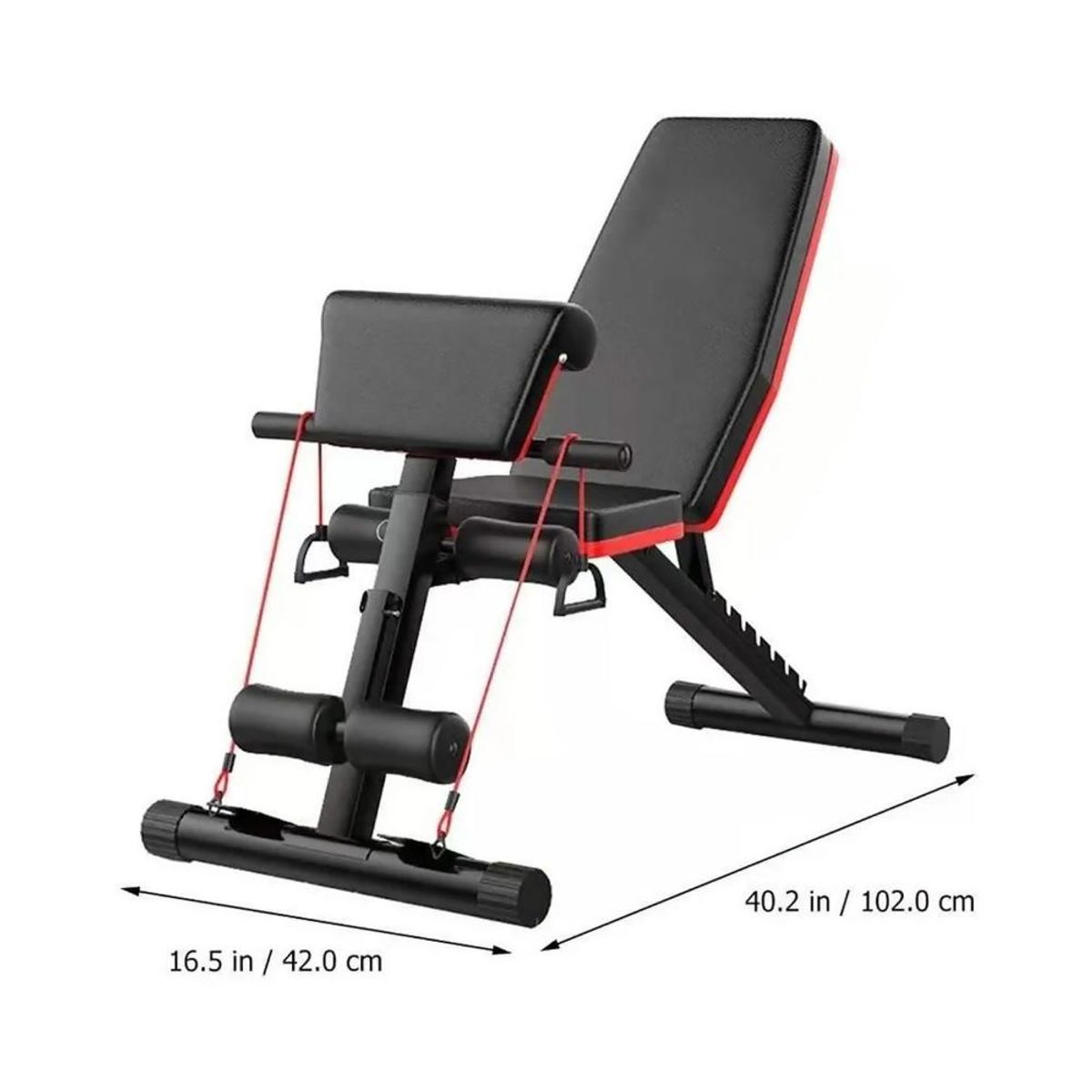 DETODOYMAS - Máquina Abdominales Banca De Ejercicios Banda Elasticos