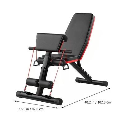 Imagen 2 del producto Máquina Abdominales Banca De Ejercicios Banda Elasticos