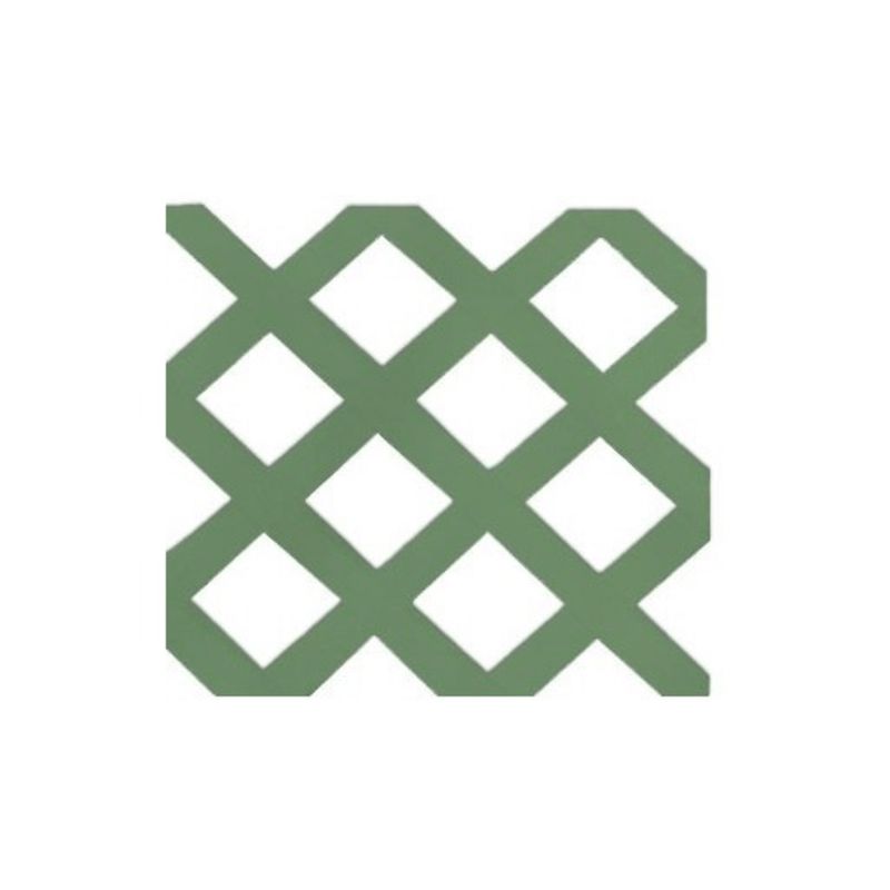 DVP - Enrejado Treillage PVC 1,2x2,4 mts Rombo 7,8cms Verde DVP DVP