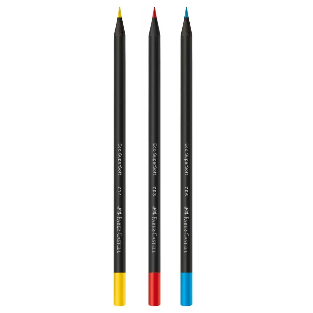 FABER-CASTELL - Set 50 Lápices de Colores Faber Castell Ecolápices Supersoft