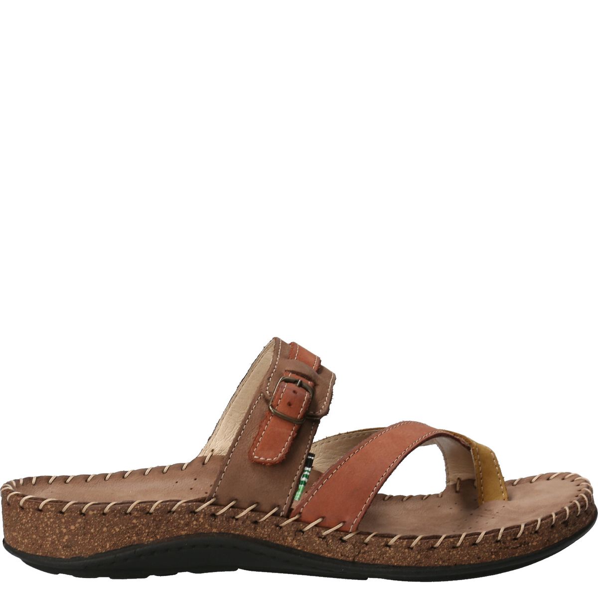 ROCKFORD - Sandalia Cuero Mujer Paradise Café ROCKFORD