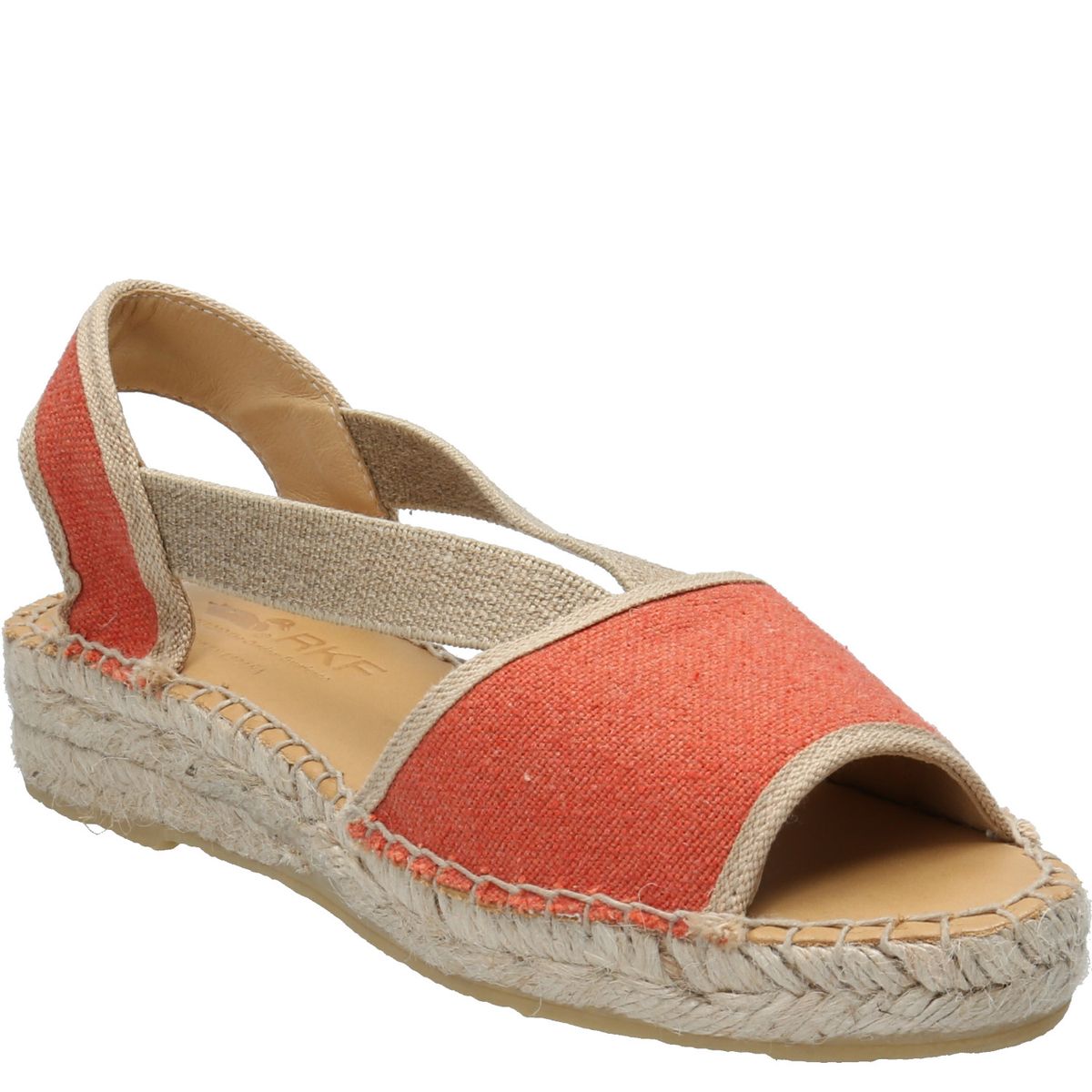 ROCKFORD - Sandalia Mujer Tete Naranja ROCKFORD