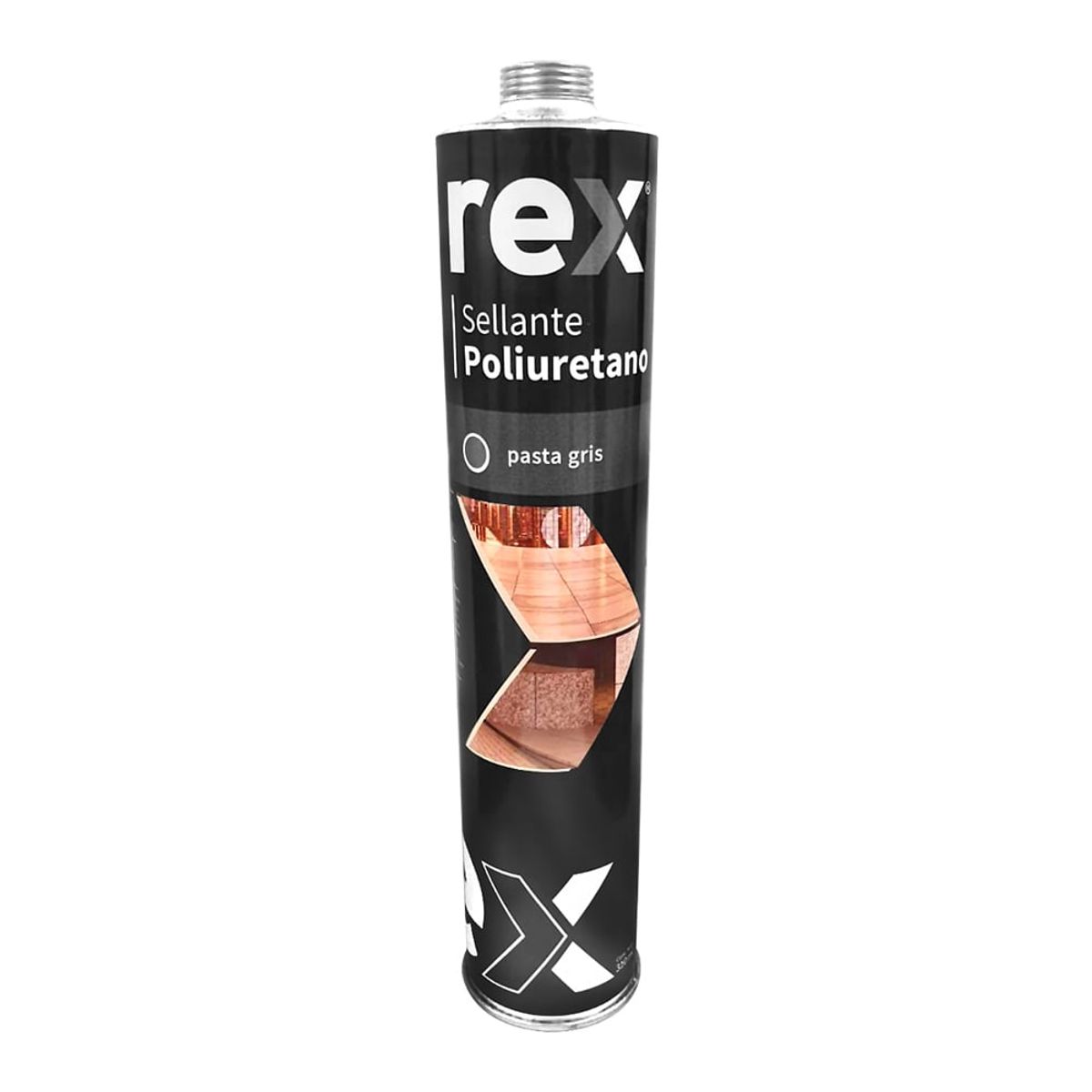 GENERICO - Selleante de poliuretano Rex gris  cartucho