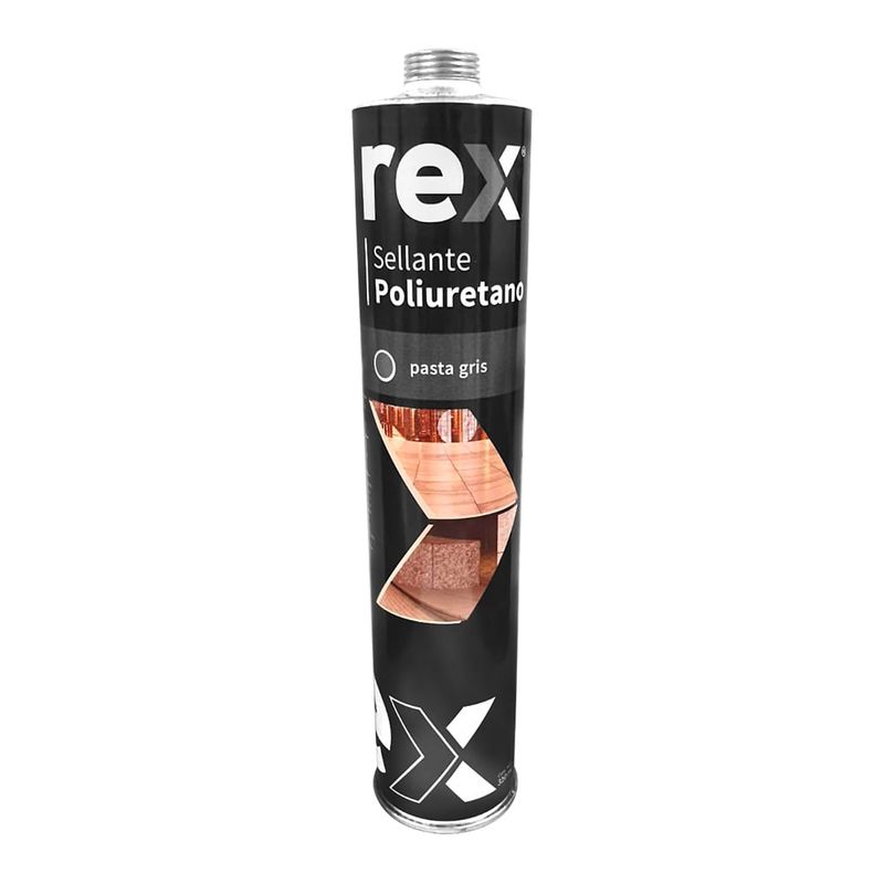 GENERICO - Selleante de poliuretano Rex gris  cartucho