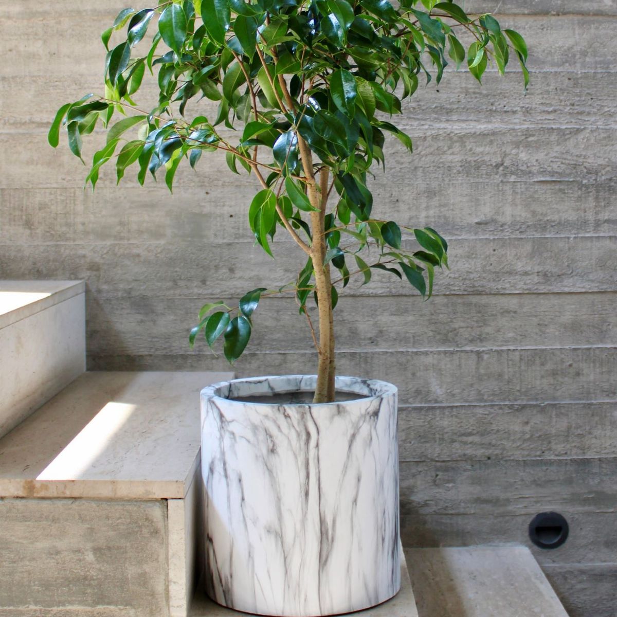 PLANT ME - Macetero de Ceramica Nórdico Blanco XL