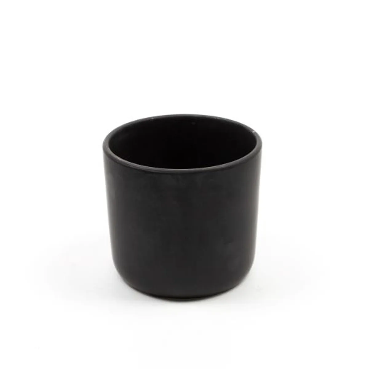 PLANT ME - Porta Macetero de Cerámica Negro Danes M.