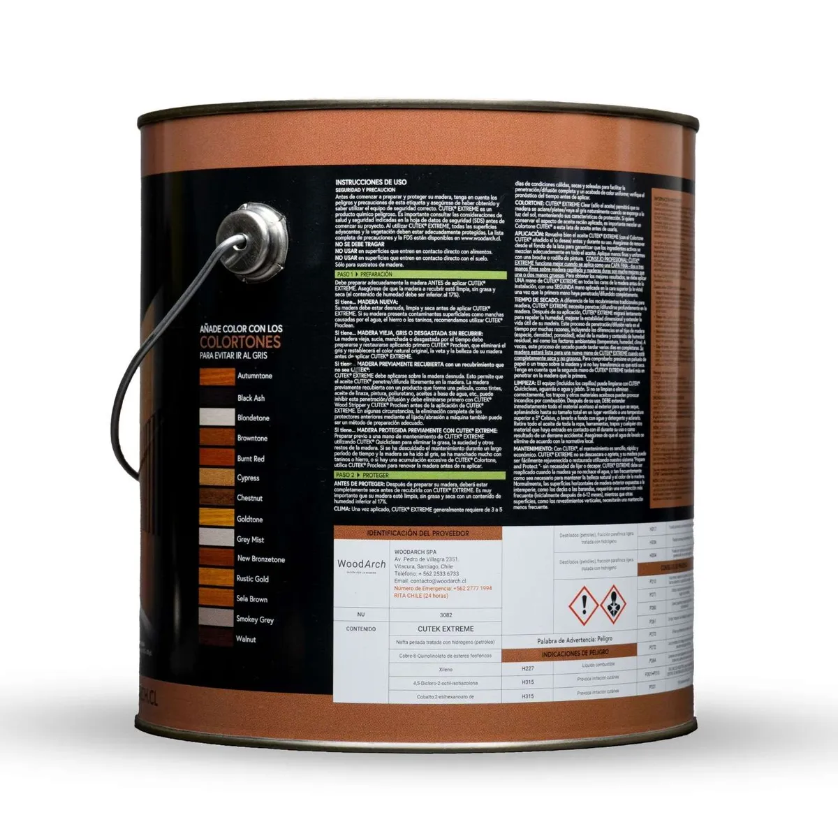 GENERICO - Barniz Cutek Extreme Eu 3,785 Lts / Protector de Madera