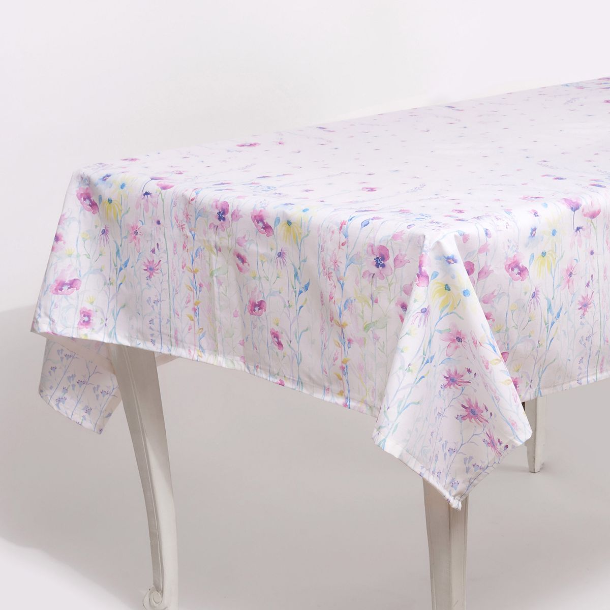 Mantel Estampado Bloom Blanco 180x320cm, marca NINA HERRERA - Foto Principal