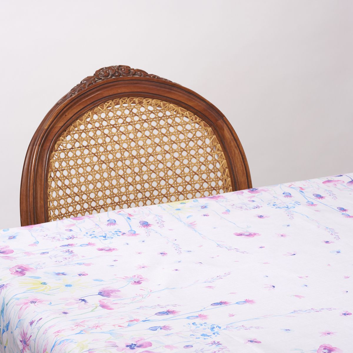 Mantel Estampado Bloom Blanco 180x320cm, marca NINA HERRERA - Foto 2