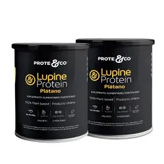 PROTE&CO - Pack Proteina Vegetal Proteco Lupine Protein sabor Plátano