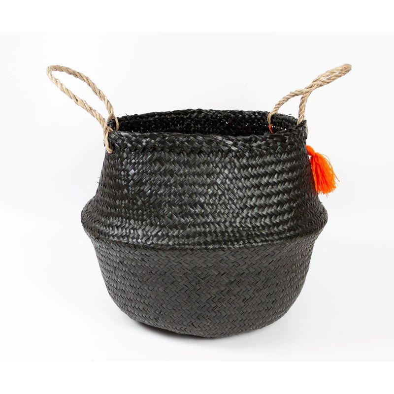 PLANT ME - CANASTO DECORATIVO DE FIBRA NATURAL L GUILIS
