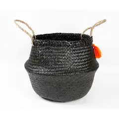 PLANT ME - CANASTO DECORATIVO DE FIBRA NATURAL L GUILIS