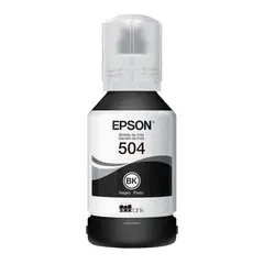 EPSON - Tinta Botella T504 127ml Ecotank Negro C13T03N12A