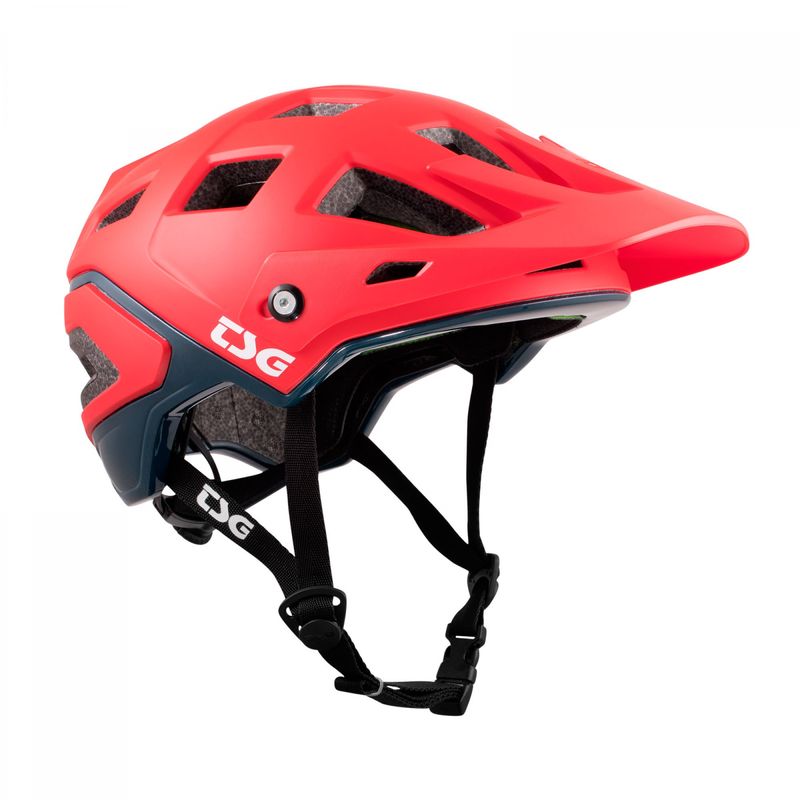 TSG HELMETS - Casco Scope Solid Color Satin Red/Blue L/XL  TSG