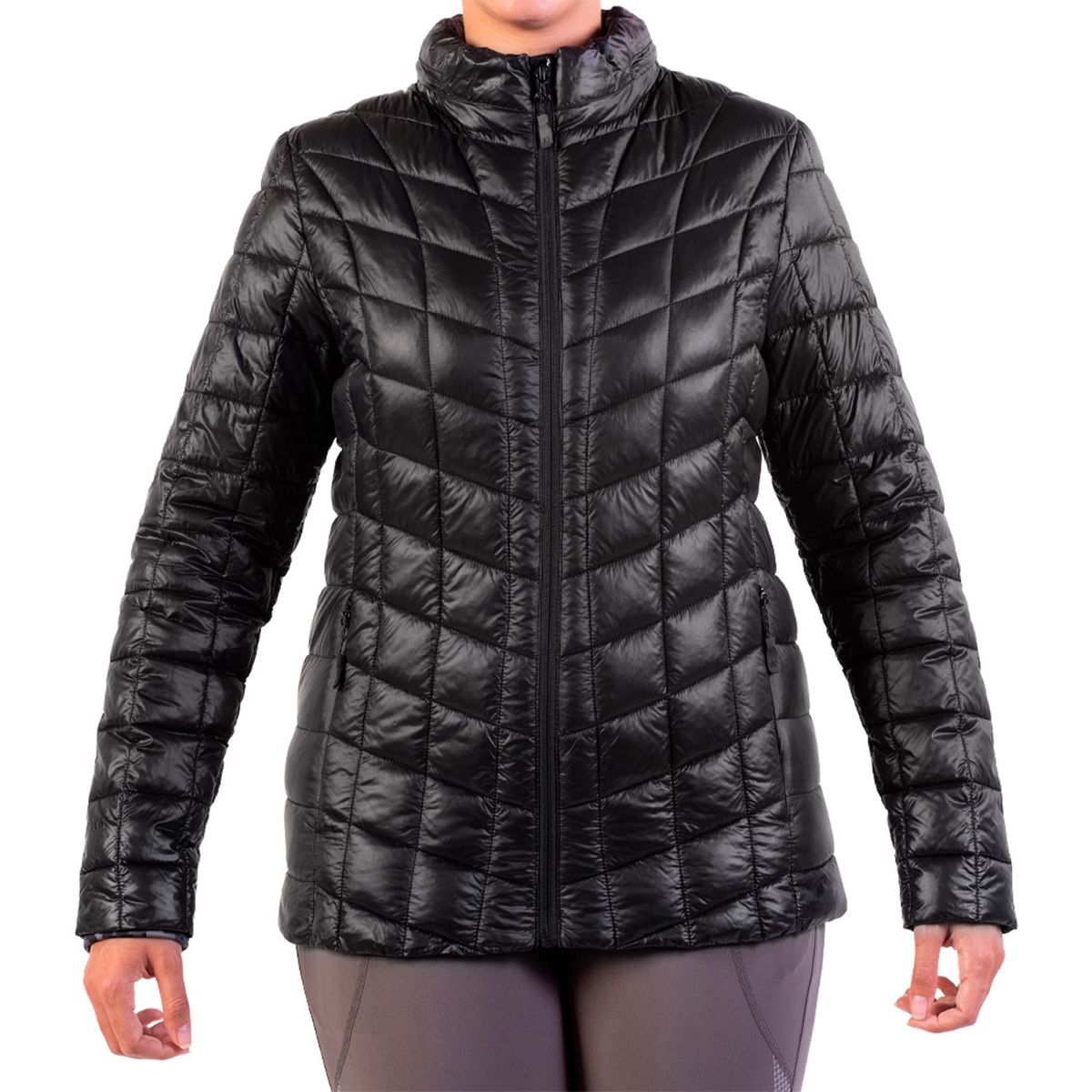 HARDWORK - Parka Insulada HW Traveler Mujer Black