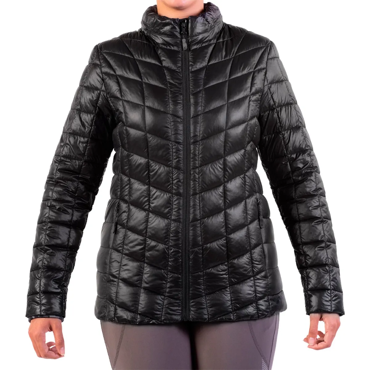 HARDWORK - Parka Insulada HW Traveler Mujer Black