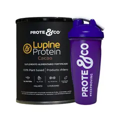 PROTE&CO - Proteína vegana Lupine Protein Cacao + Shaker Proteco