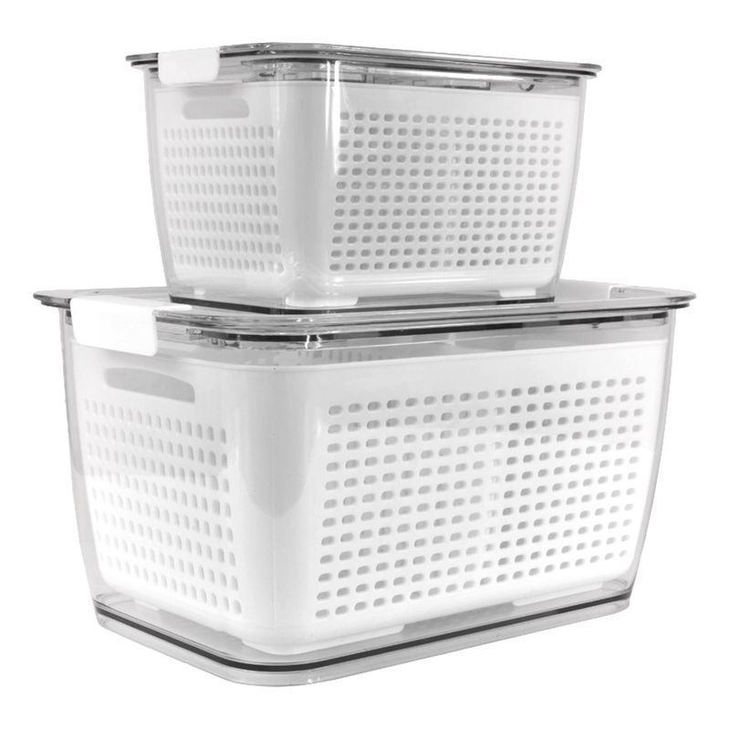 SIMPLIT - Pack Organizador de Refrigerador M + L Simplit