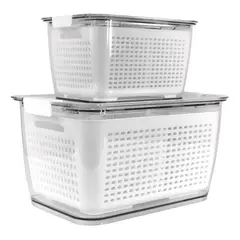SIMPLIT - Pack Organizador de Refrigerador M + L