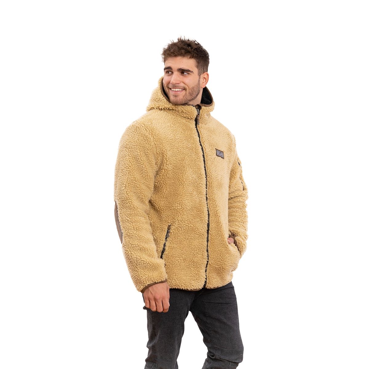 FALCONE - Chaqueta Chiporro Clásica V5 Mostaza Hombre Falcone