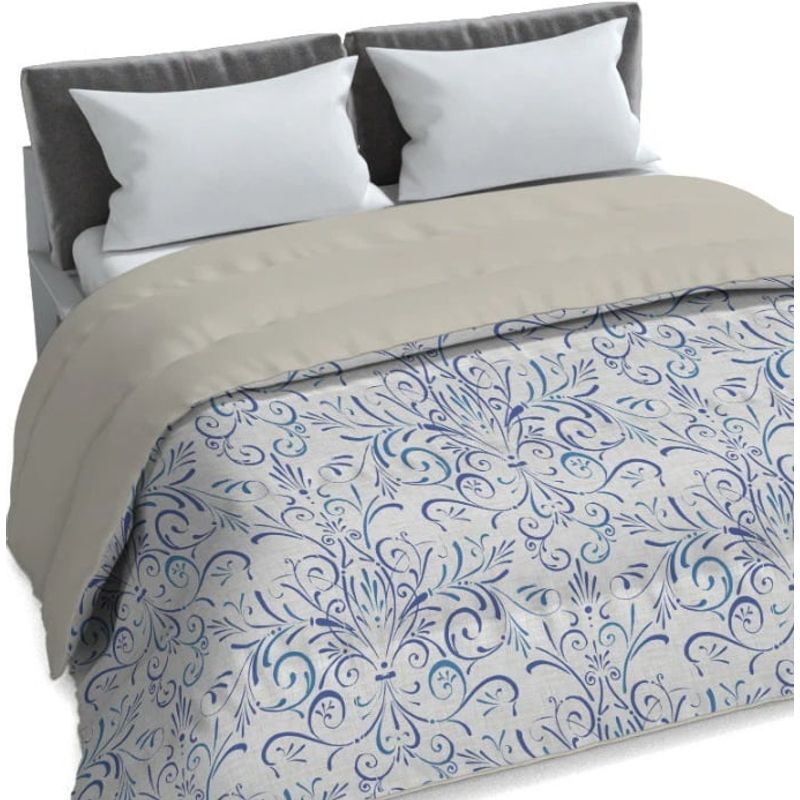 EUROFUNDA - Plumón Quilt de invierno MDF Ornatotex 2 Plazas
