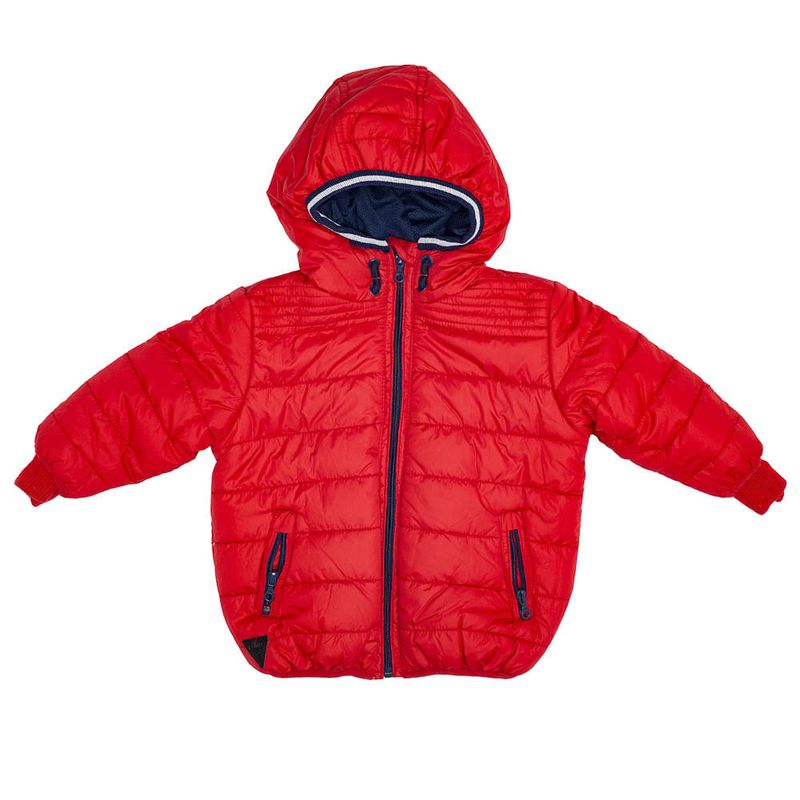 PILLIN - Parka Bebé Algodón Invierno Niño Rojo PILLIN