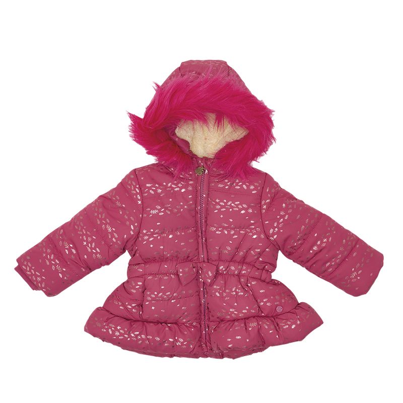 PILLIN - Parka C/Capucha Bebé Niña Burdeo Pillin PILLIN.