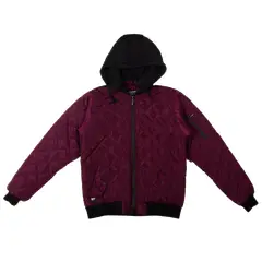 PILLIN - Parka Niño Burdeo