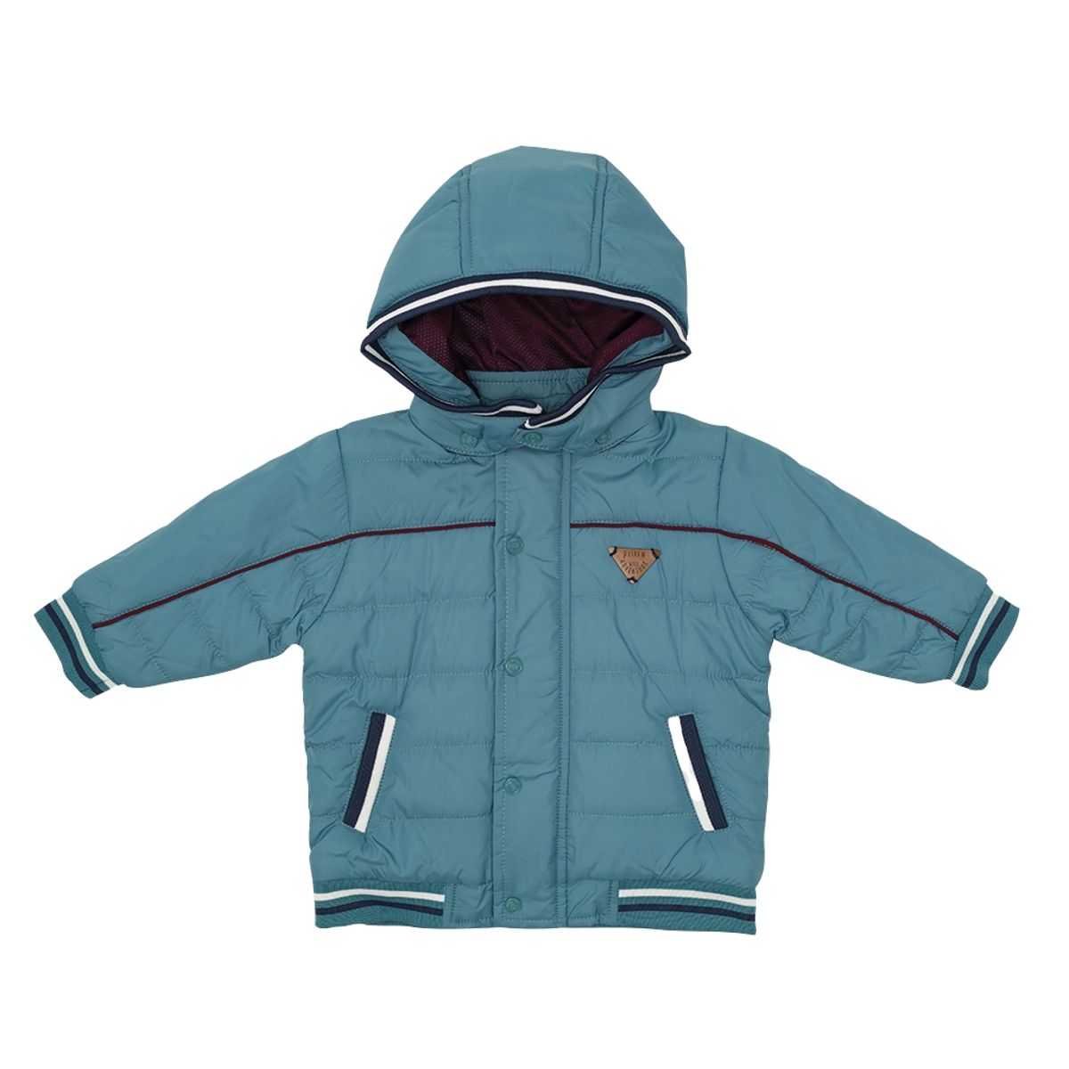 PILLIN - Parka con Capucha Bebé Niño Verde Pillin PILLIN