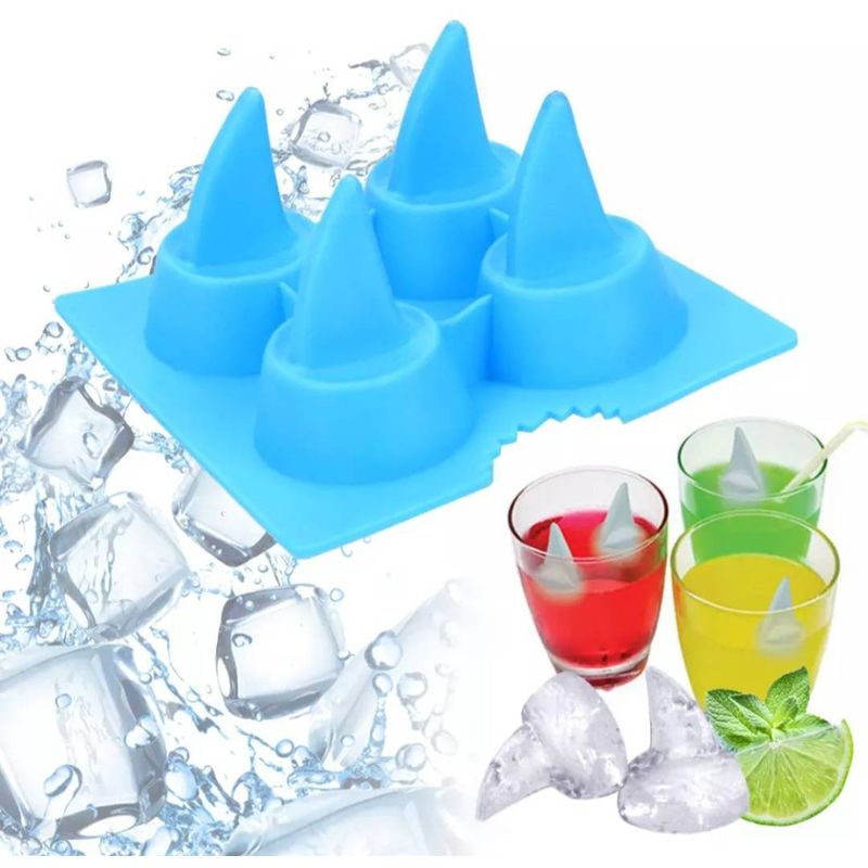 UNIVERSAL - MOLDE PARA HIELO ALETA TIBURON