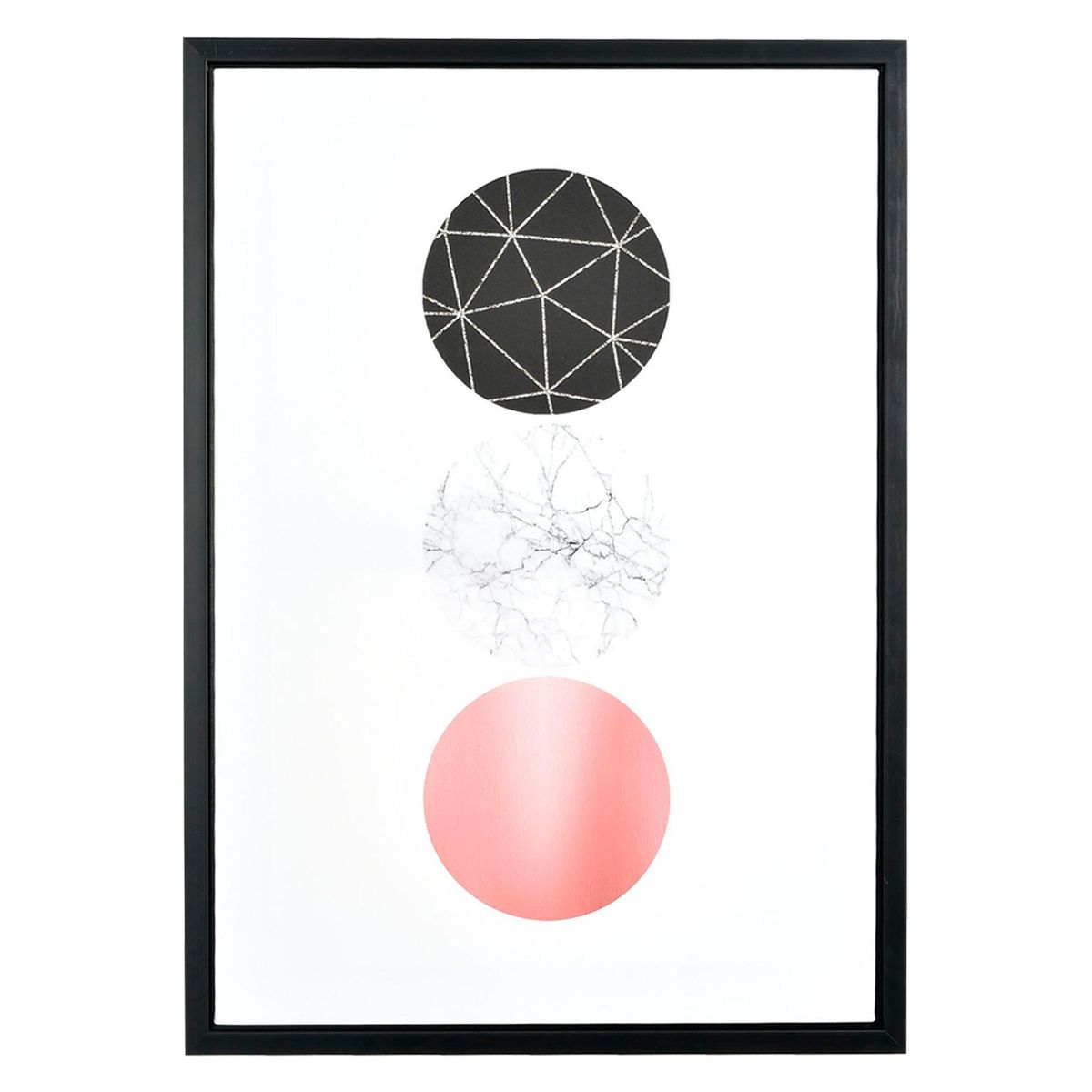 MALLORCA - Cuadro Decorativo Esferas Carrara 50 x 70 Cms.