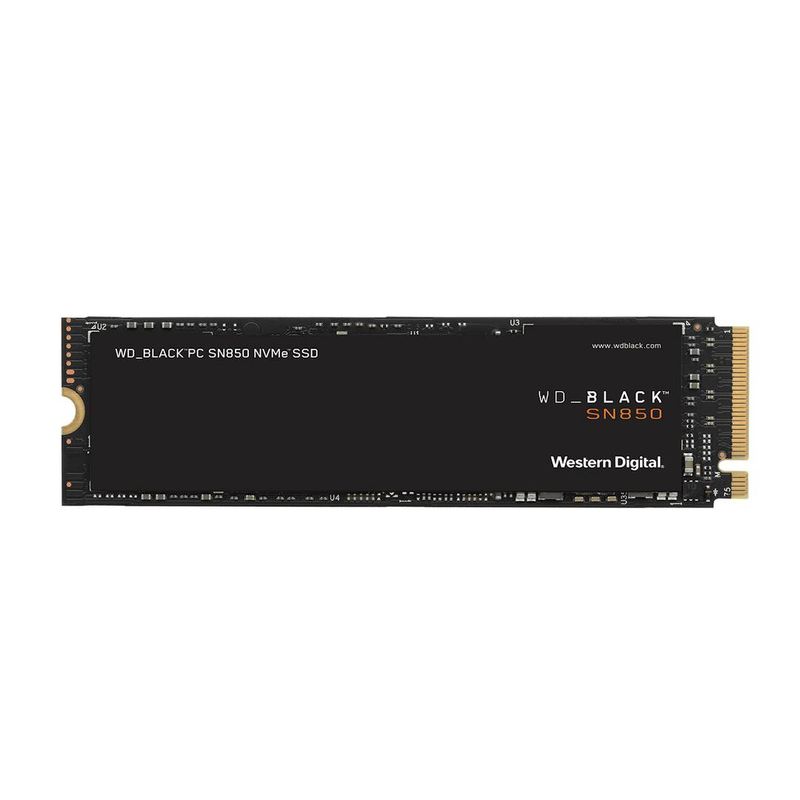 WESTERN DIGITAL - Disco Duro Interno SSD  WD BLACK SN850 NVMe 500GB