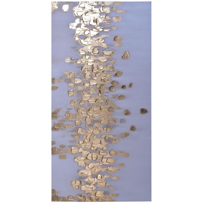 MALLORCA - Cuadro Decorativo Tornado Gold 140 x 70