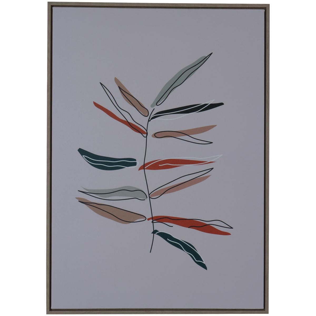 MALLORCA - Cuadro Decorativo Ramas North 70 x 50