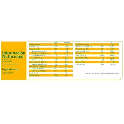 Imagen 2 del producto Pack Proteina HemProtein Aq Organic 2X200 Grs