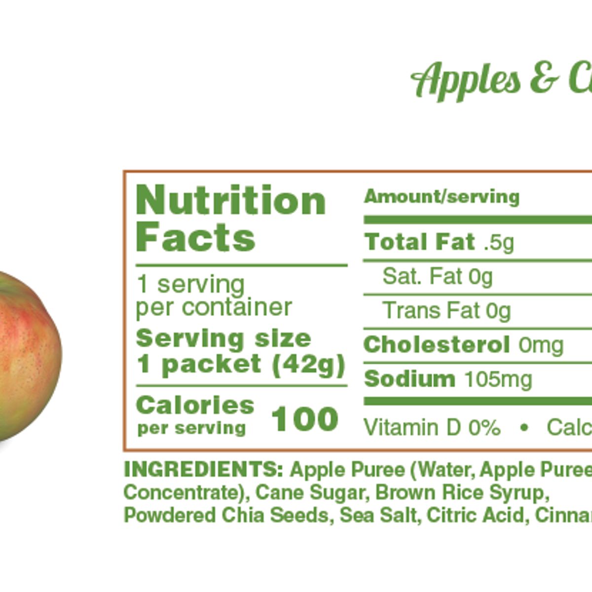 HUMA - Gel Energético Huma Apples & Cinnamon HUMA