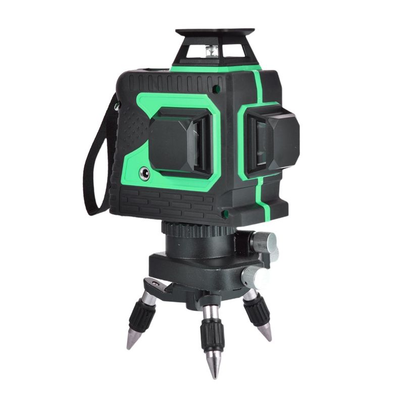 GENERICO - Nivel laser 12 líneas autonivelante 360 cruz + estuche TQ12