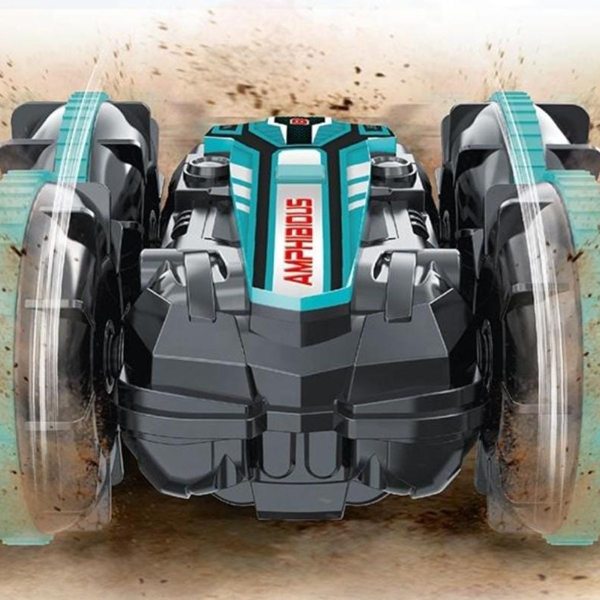 GENERICO - Auto Anfibio 4x4 Acrobata B500 24ghz 1.16 Doble Cara