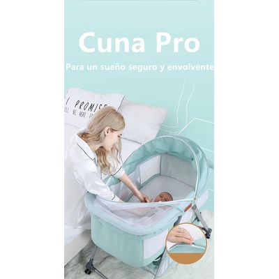 Imagen 2 del producto Cuna Bebé Con Accesorios Verde By