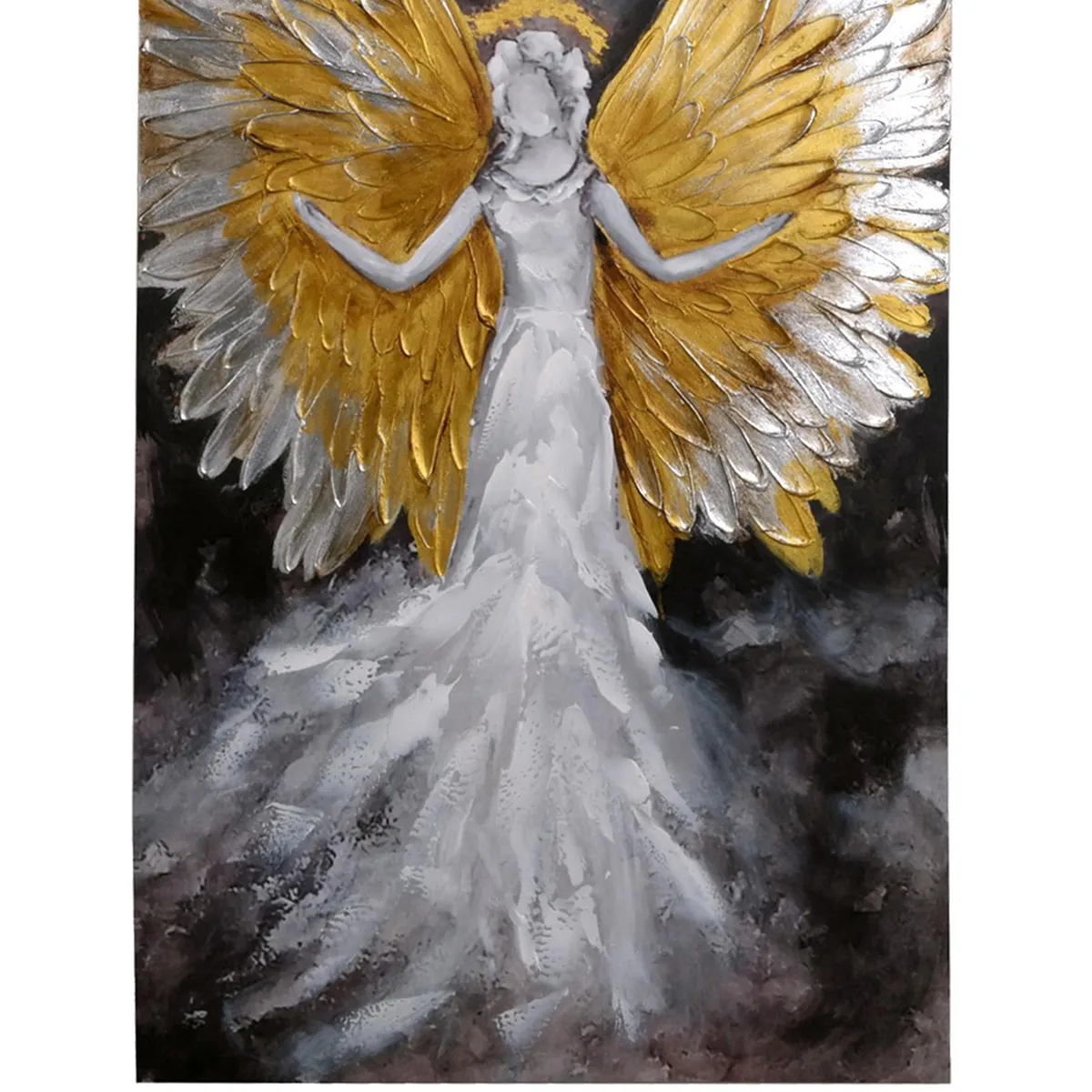 MALLORCA - Cuadro Decorativo Angel Gold 140 x 70