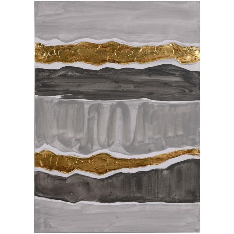 MALLORCA - Cuadro Decorativo Capas Gold 70 x 50