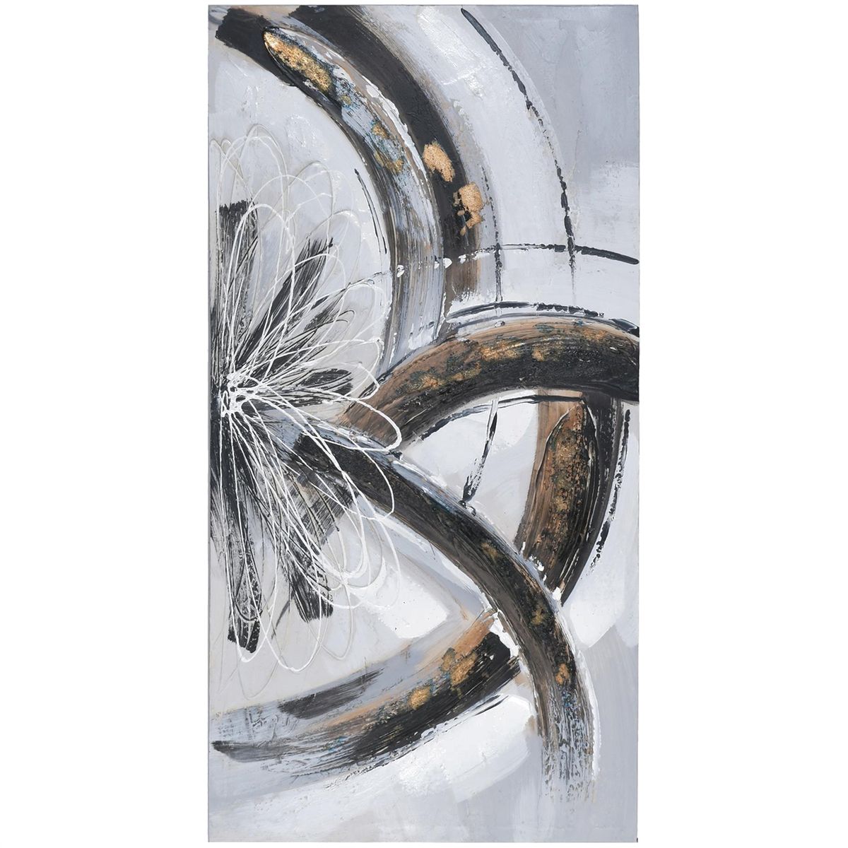 MALLORCA - Cuadro Decorativo Flor Transparente 100 x 50