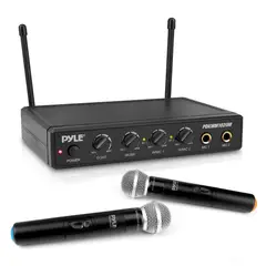 PYLE - Micrófonos Inalámbrico UHF