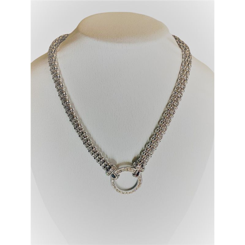 CAMILLE LUCIE - COLLAR CAMILLE LUCIE ENCHAPADO EN RODIO