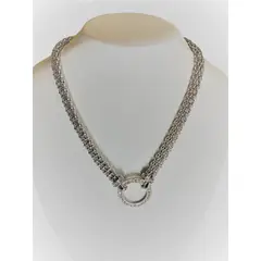 CAMILLE LUCIE - COLLAR ENCHAPADO EN RODIO